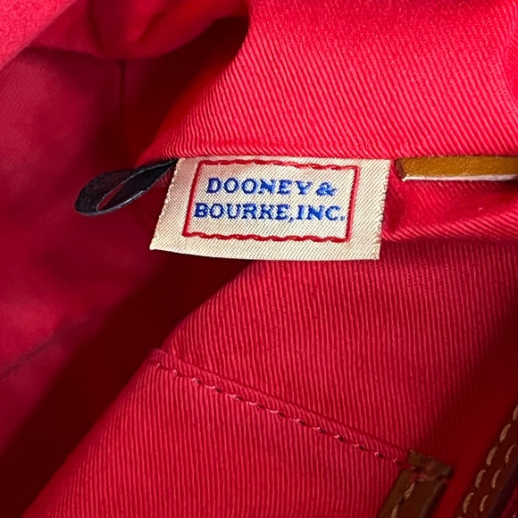 Vintage Dooney Bourke 1975 Signature Vanessa
Coated Nylon Large Tote Bag EUC - Picture 5 of 16